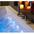 Double Use Fancy Design with Waterfall Hydrotherapy Bathtub for Sale